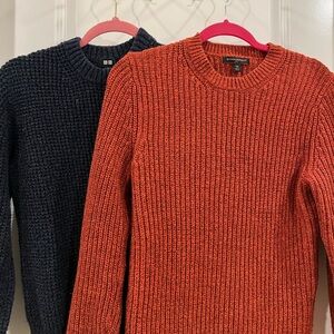 Pair of Men’s XS Knit Sweaters